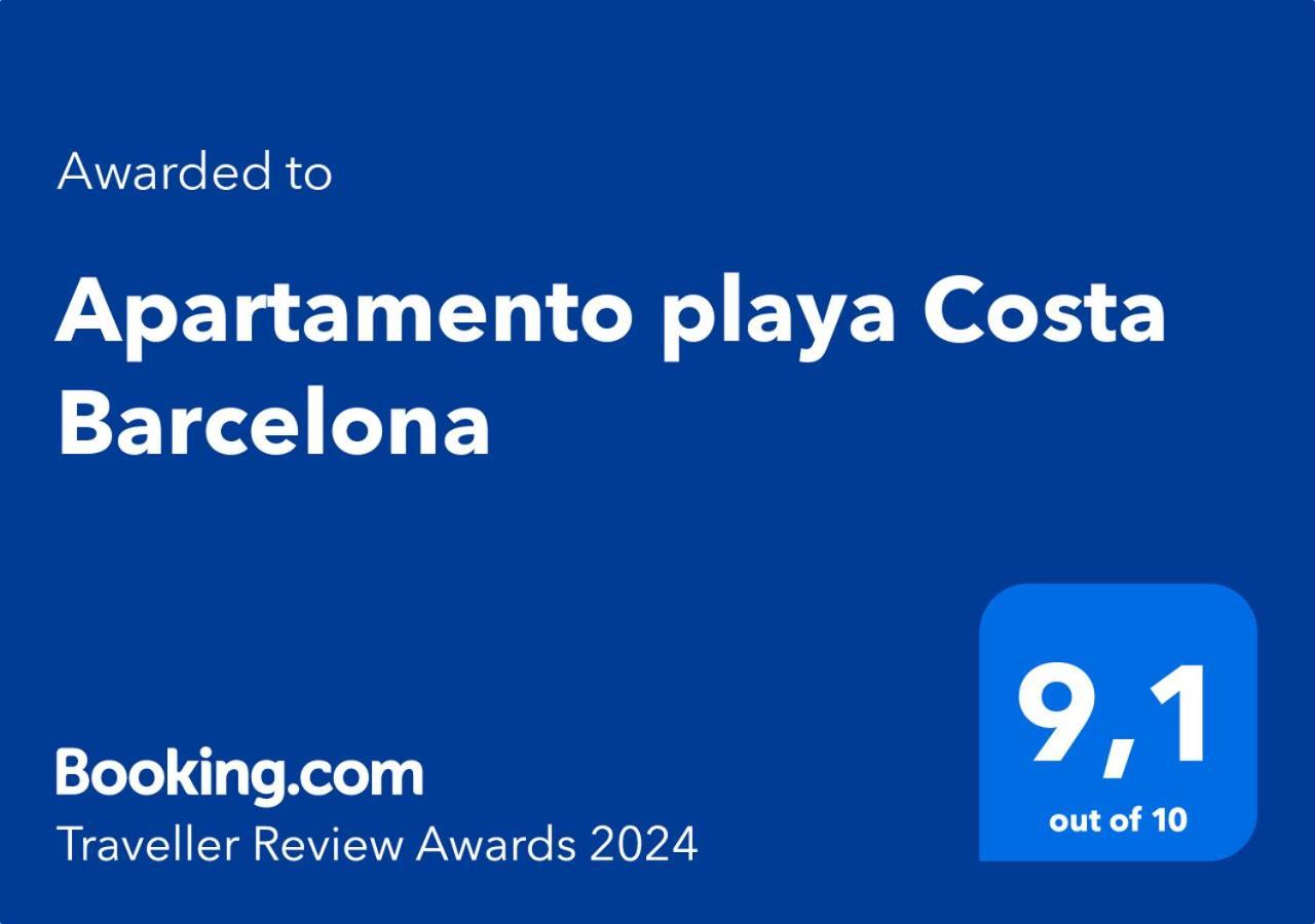 Apartamento Playa Costa Barcelona Malgrat de Mar Kültér fotó